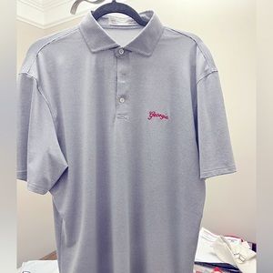 Holderness & Bourne Georgia UGA polo large , nwot